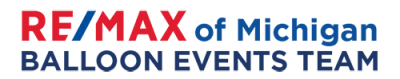 RE/MAX of Michigan Balloon Events Team